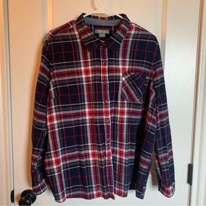 EUC Natural Reflections 2XL Plaid Flannel